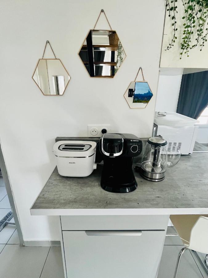 Superbe Duplex Design Neuf 2 Chambres, Climatise Tout Confort, Facile D,Acces Stationnement Gratuit Marseille Eksteriør billede
